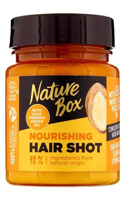 Tratament concentrat de par cu ulei de argan, 60ml, Nature Box 1 Tratament concentrat de par cu ulei de argan
