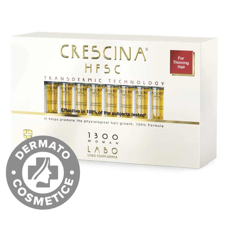 Tratament pentru par HFSC Transdermic 1300 Woman