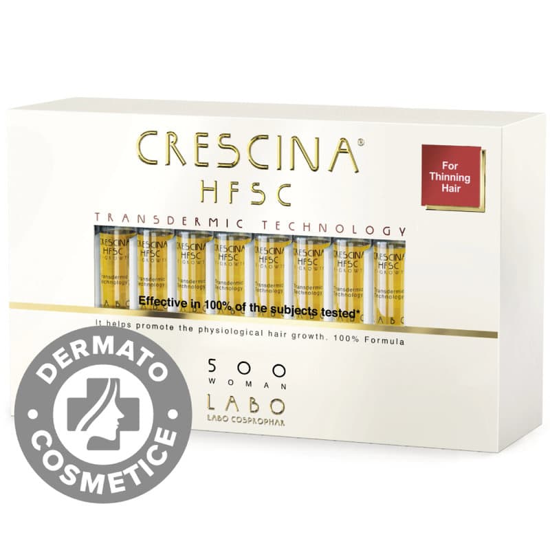 Tratament pentru par HFSC Transdermic 500 Woman