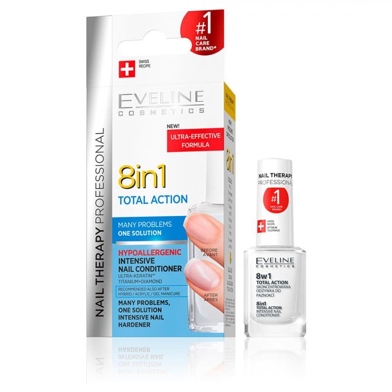 Tratament pentru unghii 8 in 1 Nail Therapy