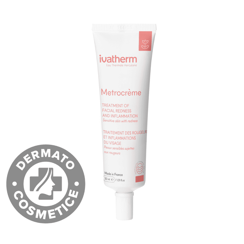 Tratamentul rosetei cutanate si al inflamatiei fetei SPF 15 Metrocreme