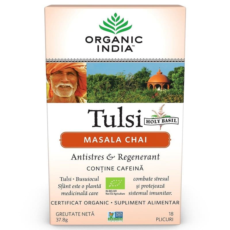Tulsi Masala Chai Relaxant si Regenerant