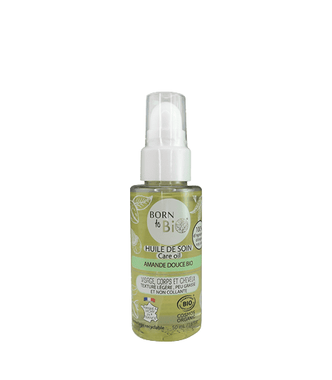 Ulei bio de migdale dulci, 50ml, Born to Bio 1 Ulei bio de migdale dulci