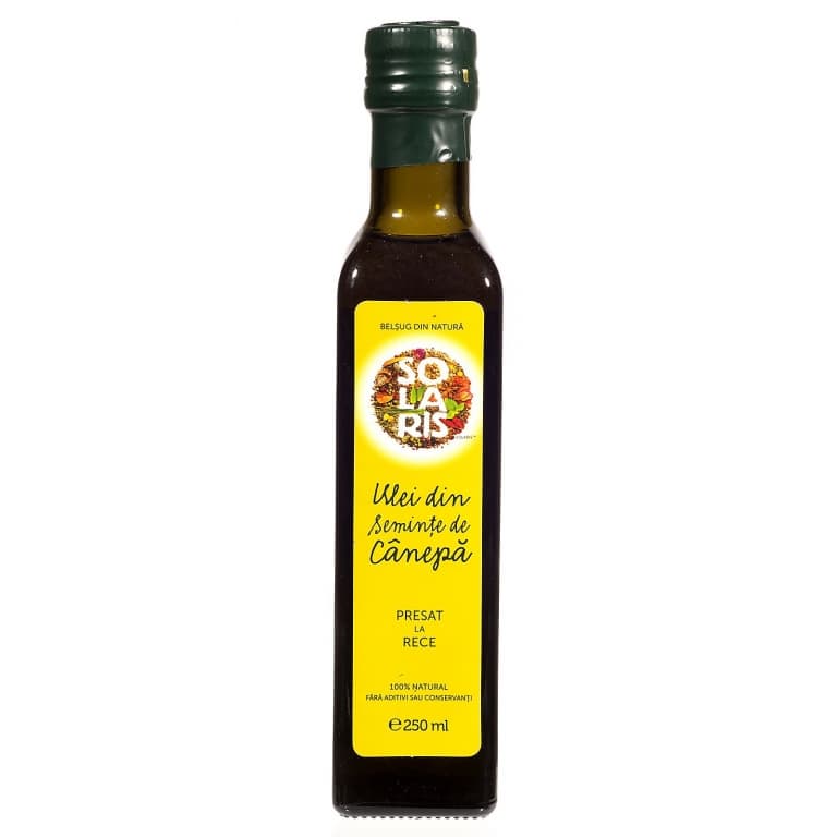 Ulei canepa marasca 250ml - SOLARIS