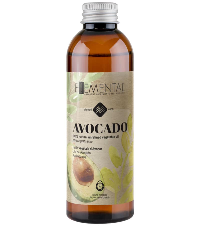 Ulei de avocado crud, 100ml, Ellemental 1 Ulei de avocado crud