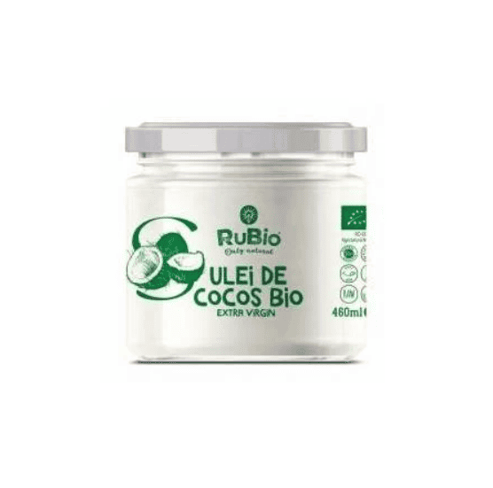 Ulei de cocos extra virgin ecologic, 460ml, Rubio 1 Ulei de cocos extra virgin ecologic