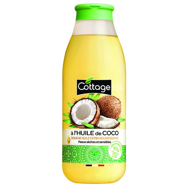 Ulei de dus cu cocos pentru piele uscata