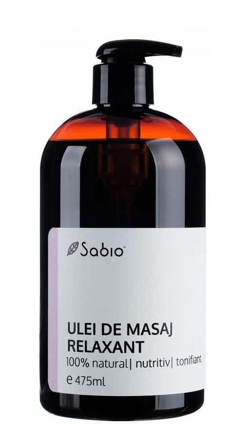 Ulei de masaj relaxant, 475ml, Sabio 1 Ulei de masaj relaxant