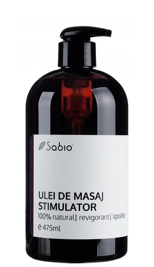 Ulei de masaj stimulator, 475ml, Sabio 1 Ulei de masaj stimulator