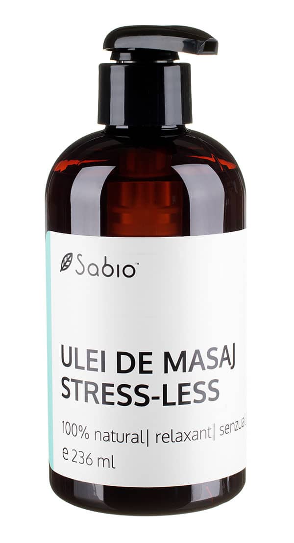 Ulei de masaj stress-less, 236ml, Sabio 1 Ulei de masaj stress-less
