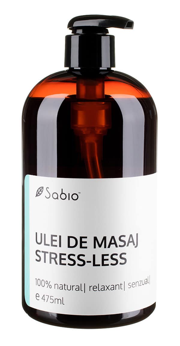 Ulei de masaj stress-less, 475ml, Sabio 1 Ulei de masaj stress-less