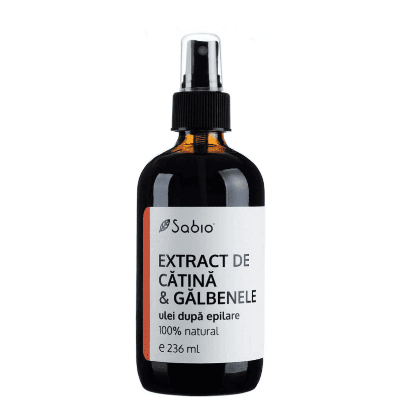 Ulei dupa epilare cu extract de catina si galbenele