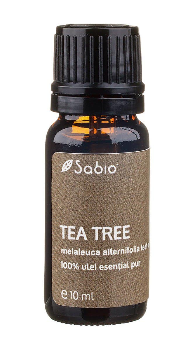Ulei esential Tea Tree (melaleuca alternifolia leaf), 10ml, Sabio 1 Ulei esential Tea Tree (melaleuca alternifolia leaf)