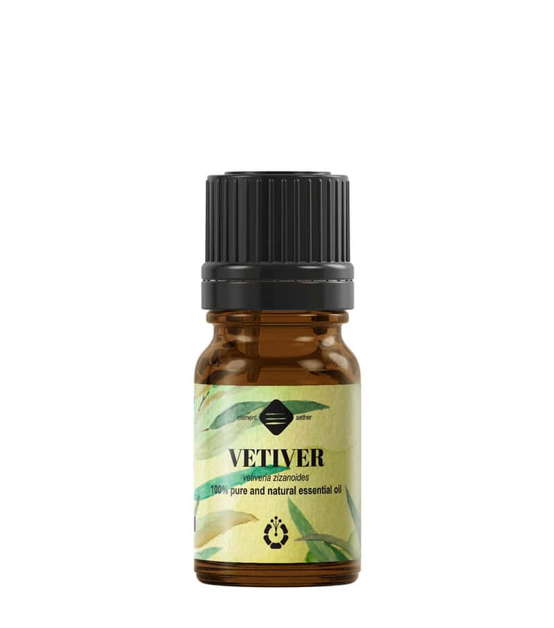 Ulei esential de Vetiver, 5ml, Ellemental 1 Ulei esential de Vetiver