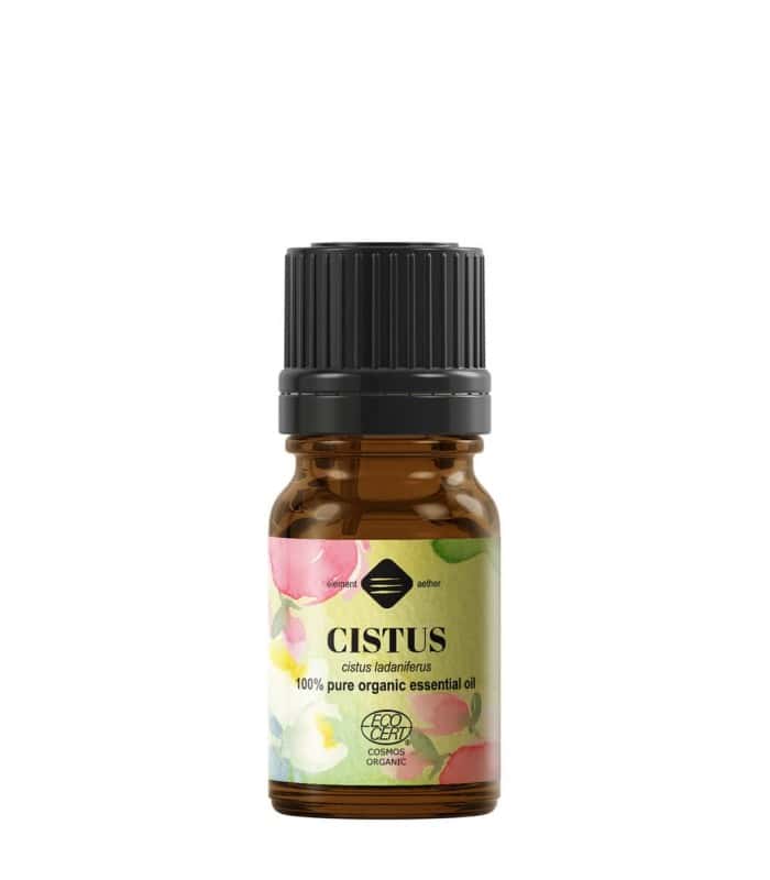 Ulei esential de ciste ladanifere Bio, 5ml, Ellemental 1 Ulei esential de ciste ladanifere Bio