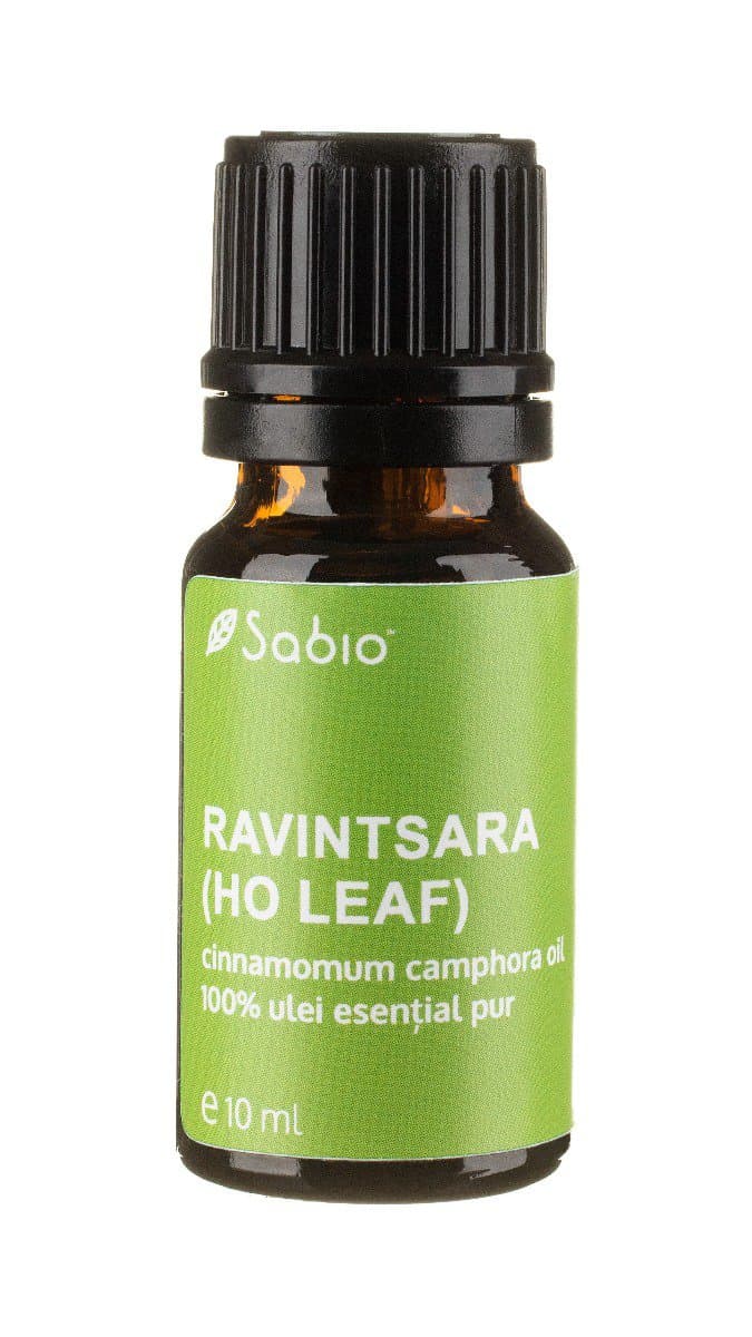 Ulei esential de ravintsara (ho leaf)(cinnamomum camphora), 10ml, Sabio 1 Ulei esential de ravintsara (ho leaf)(cinnamomum camphora)