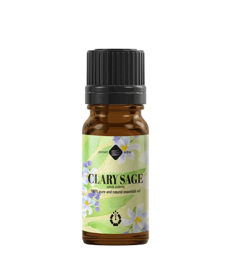 Ulei esential de salvie sclarea, 10ml, Ellemental 1 Ulei esential de salvie sclarea