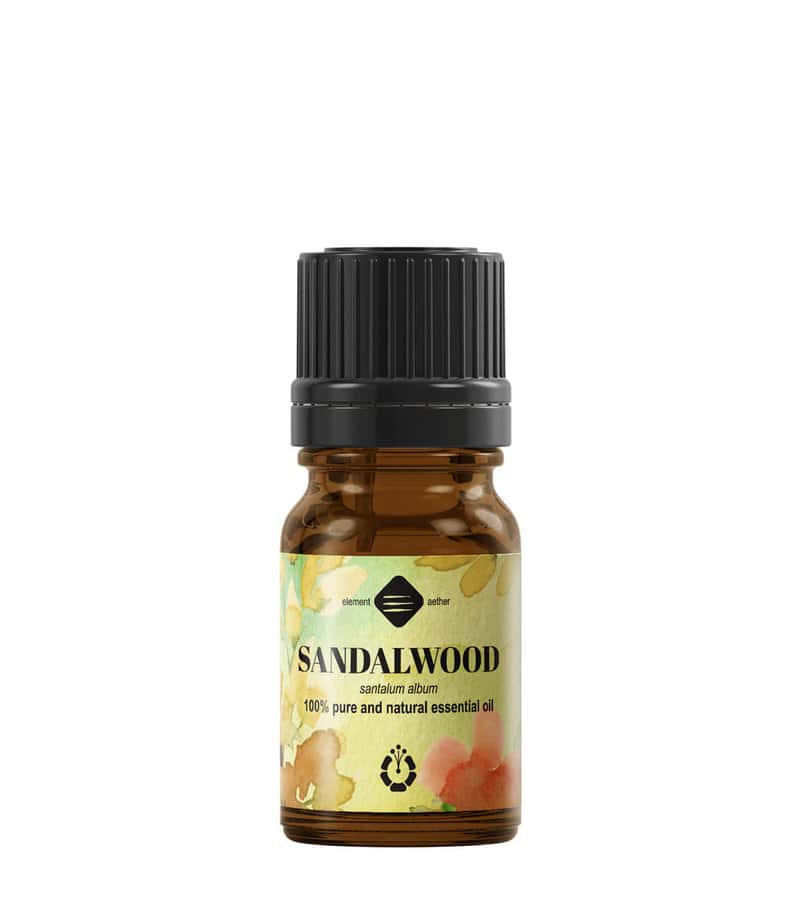 Ulei esential din lemn de santal, 2ml, Ellemental 1 Ulei esential din lemn de santal