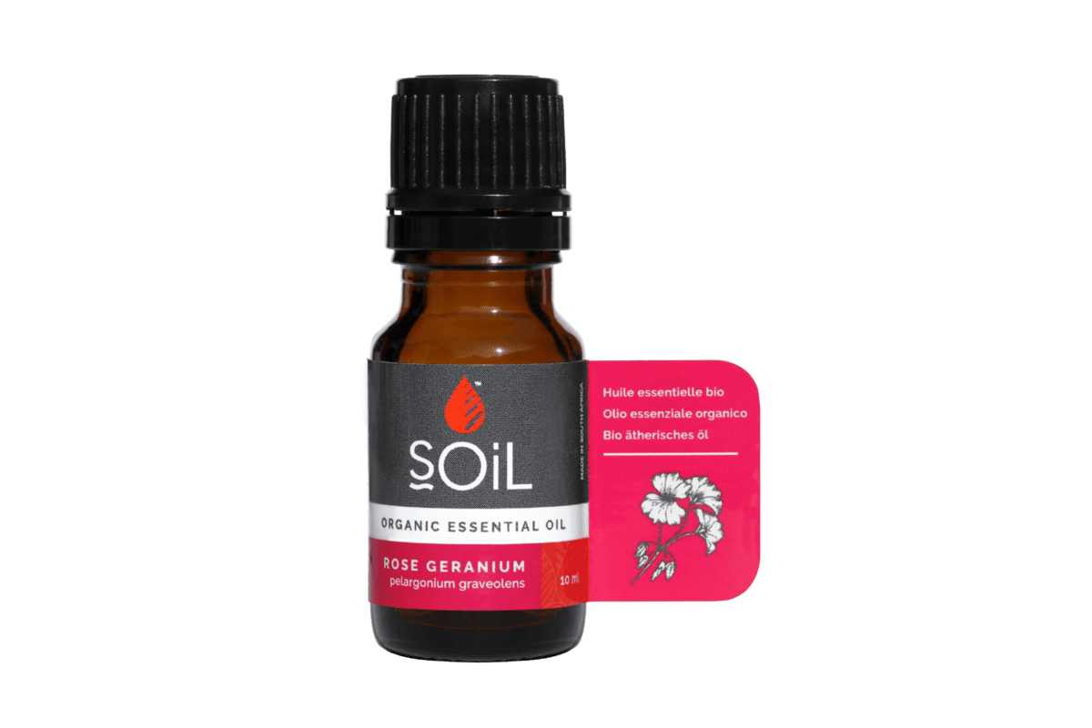 Ulei esential geranium rose (pelargonium graveolens oil), 10ml, Sabio 1 Ulei esential geranium rose (pelargonium graveolens oil)