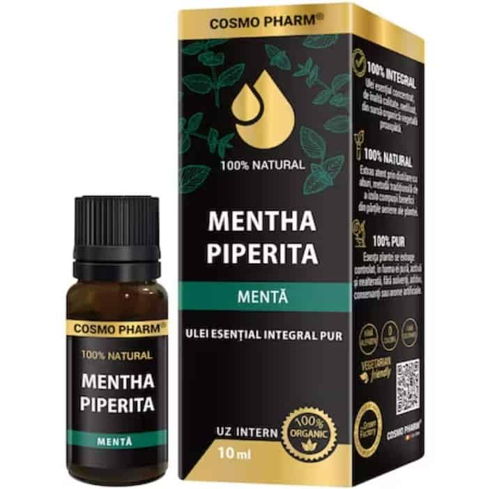 Ulei esential integral pur de menta