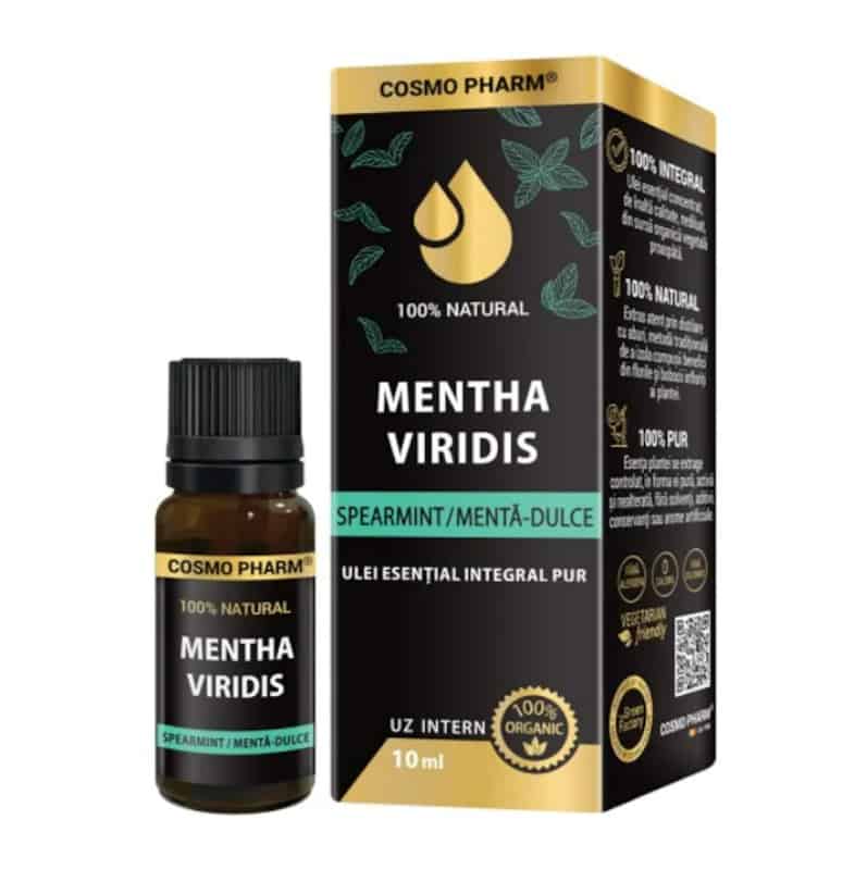 Ulei esential integral pur de menta dulce