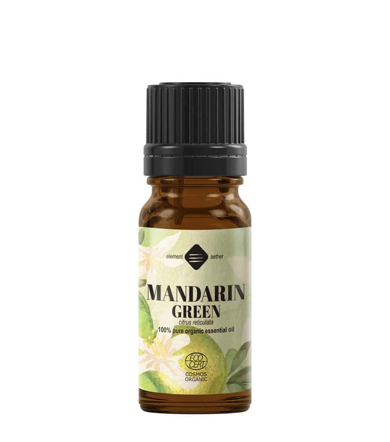 Ulei esential mandarina verde, 10ml, Ellemental 1 Ulei esential mandarina verde