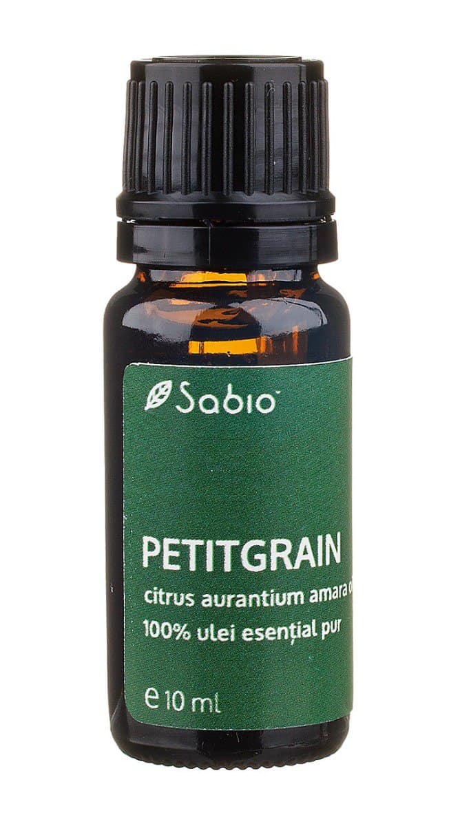 Ulei esential pur Petitgrain (citrus aurantium amara), 10ml, Sabio 1 Ulei esential pur Petitgrain (citrus aurantium amara)