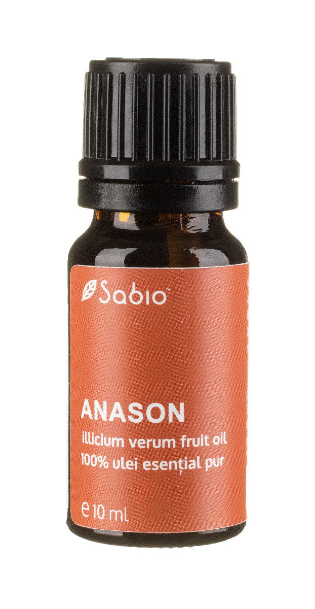 Ulei esential pur de anason (illicium verum), 10ml, Sabio 1 Ulei esential pur de anason (illicium verum)