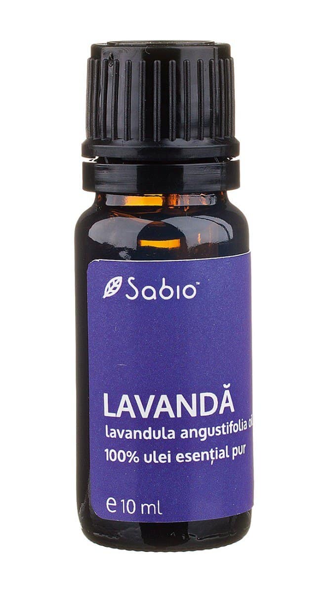 Ulei esential pur de lavanda (lavandula angustifolia), 10ml, Sabio 1 Ulei esential pur de lavanda (lavandula angustifolia)