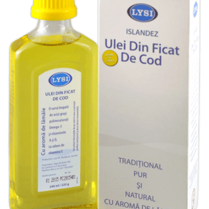 Ulei ficat cod lamaie 240ml - LYSI