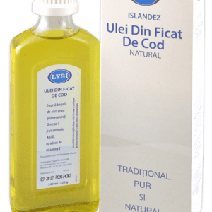 Ulei ficat cod natural 240ml - LYSI