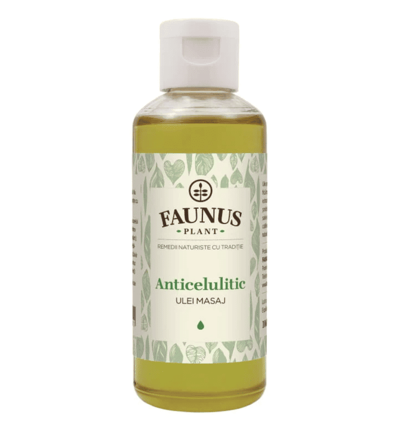 Ulei pentru masaj anticelulitic, 100ml, Faunus Plant 1 Ulei pentru masaj anticelulitic