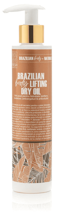 Ulei uscat pentru antivergeturi si anticelulita Brazilian Body Lifting Dry Oil