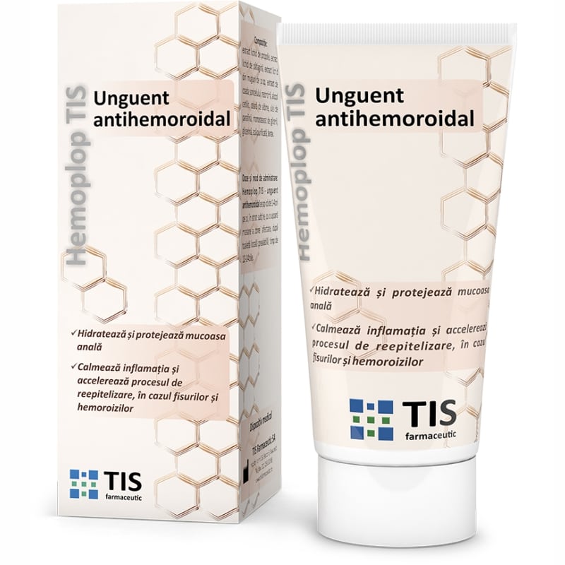 Unguent antihemoroidal HemoplopTIS