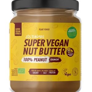 Unt Super Vegan Crocant din arahide bio fara zahar