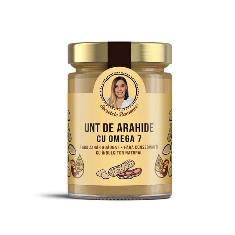 Unt de arahide cu Omega 7