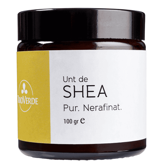 Unt de shea nerafinat organic