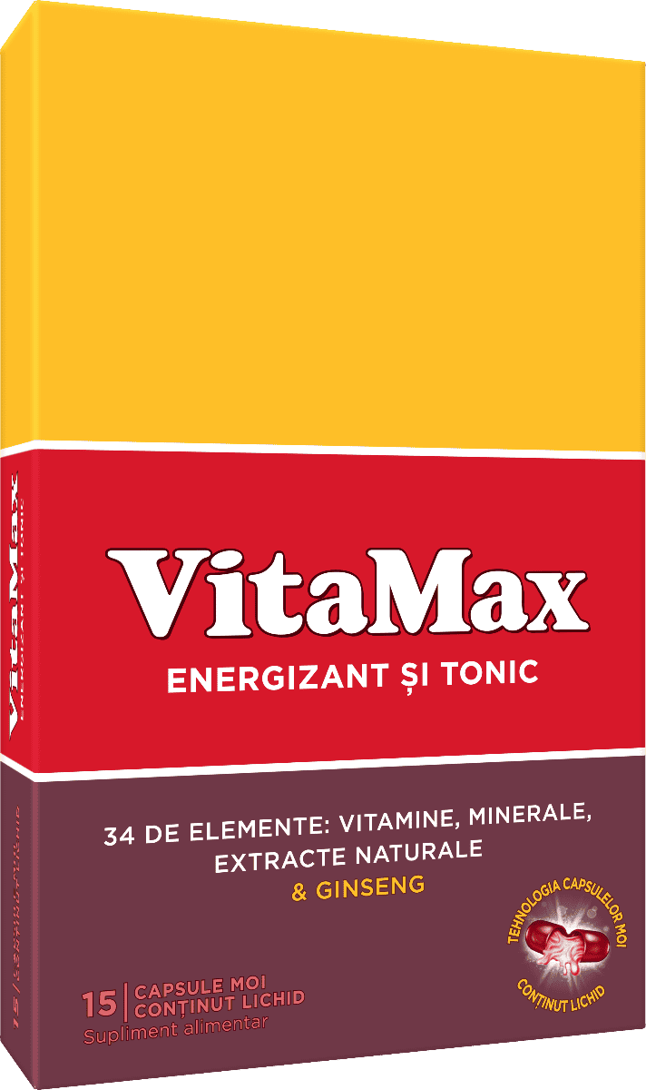 Vitamax, 15 capsule, Perrigo 1 Vitamax
