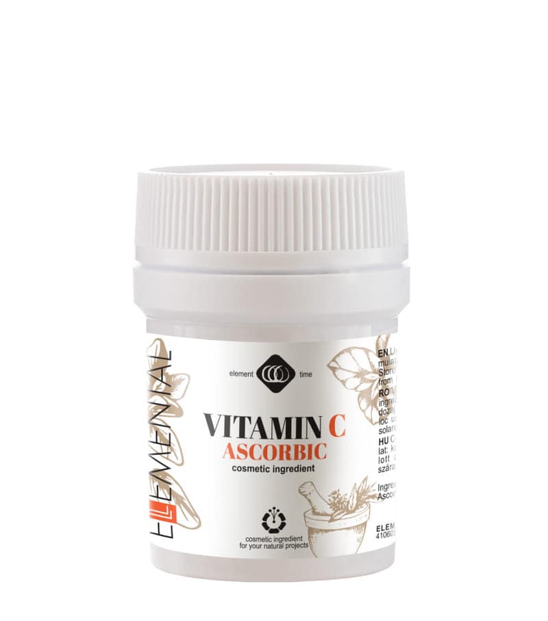 Vitamina C, 25g, Ellemental 1 Vitamina C