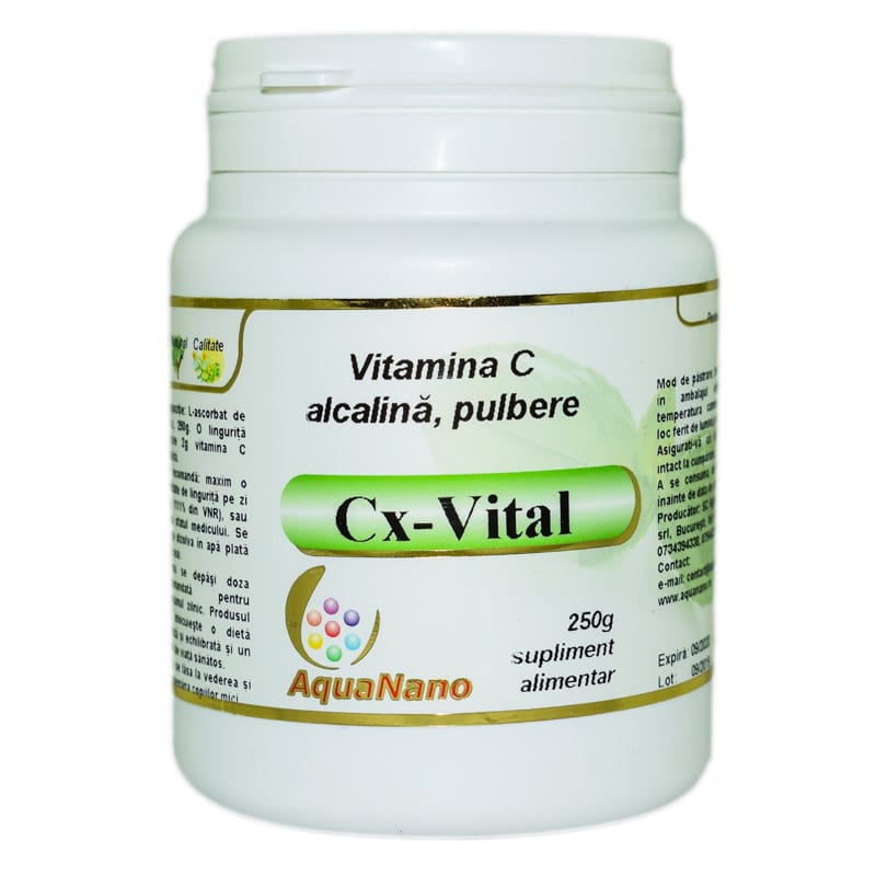 Vitamina C Alcalina Tamponata (pulbere) Cx-Vital