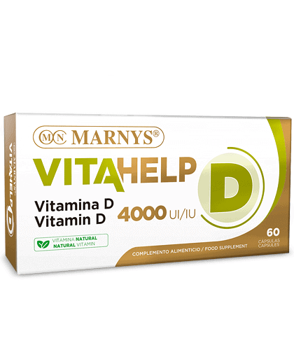 Vitamina D Vitahelp 100mcg 4000UI, 60 capsule, Marnys 1 Vitamina D Vitahelp 100mcg 4000UI