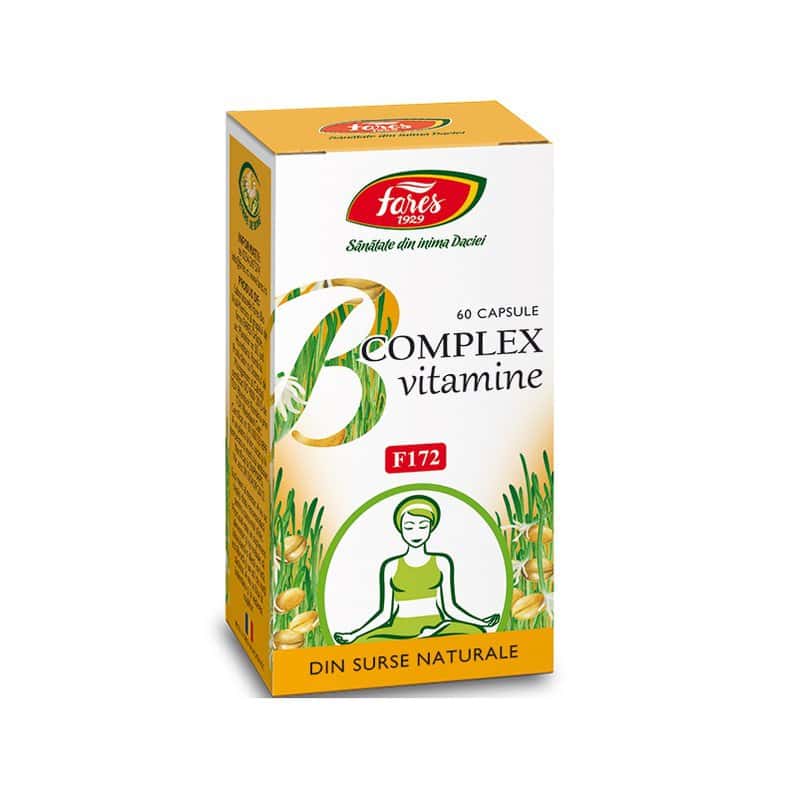 Vitamine naturale B Complex F172