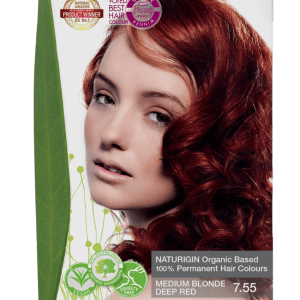 Vopsea de par Medium Blonde Deep Red 7.55