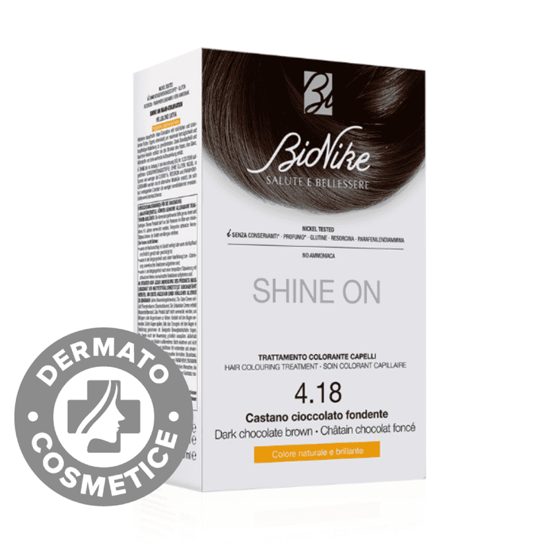 Vopsea pentru par Nr. 4.18 Dark Chocolate Brown Shine On
