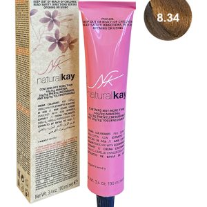 Vopsea vegana 8.34 Golden Copper Light Blonde