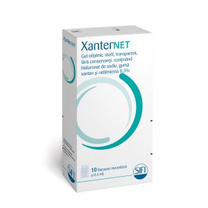 XanterNet Gel oftalmic 0.4ml