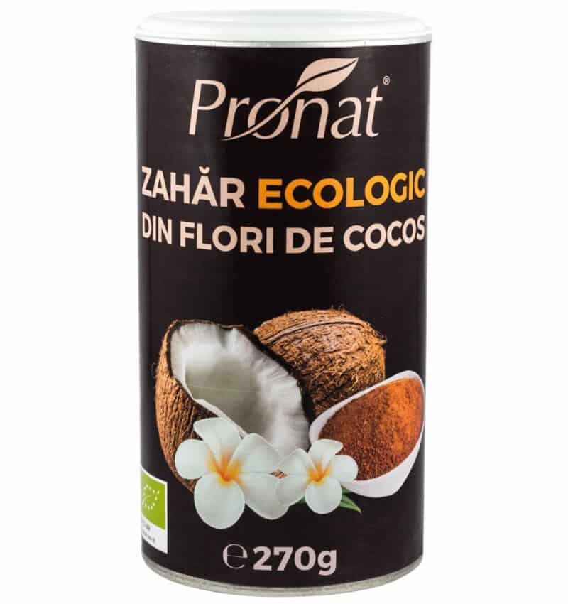 Zahar din flori de cocos Bio, 270g – Pronat
