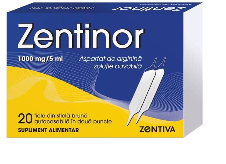 Zentinor, 20 fiole buvabile, Zentiva 1 Zentinor