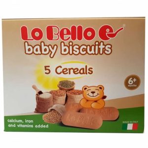 Biscuiti 5cereale bebe +6luni 200g - LO BELLO FOSFOVIT