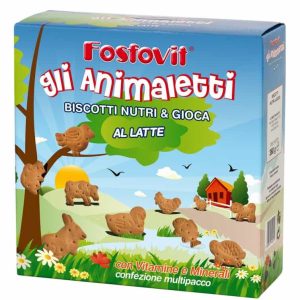 Biscuiti animalute vitamine minerale juniori +12luni 360g - LO BELLO FOSFOVIT